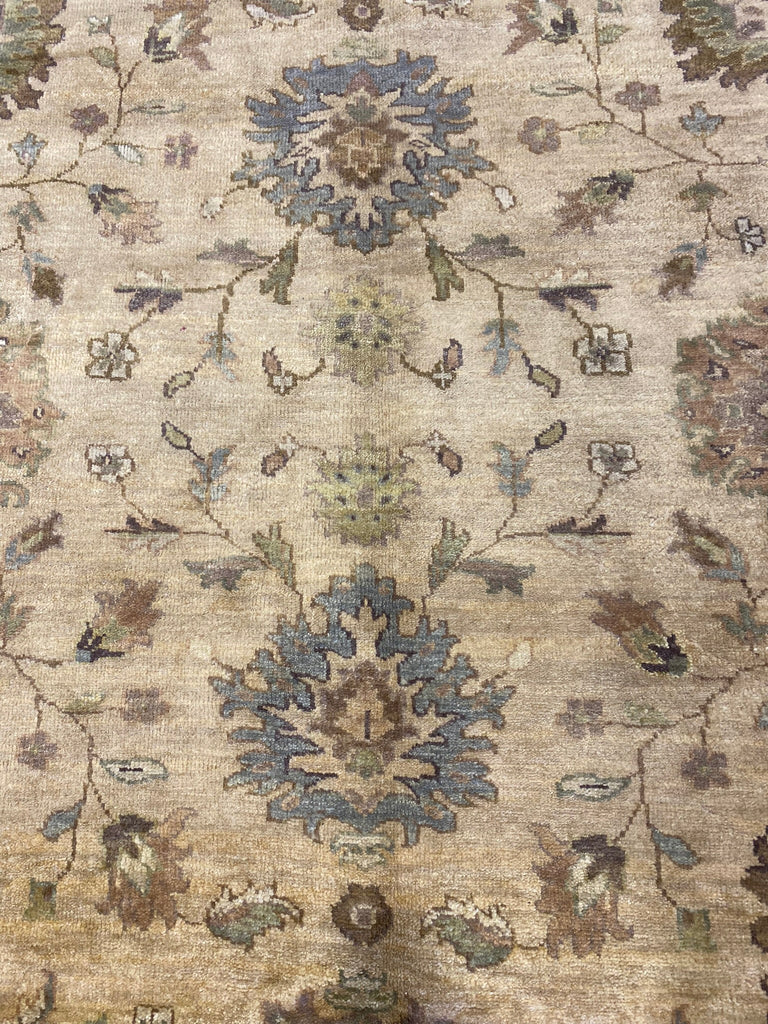 8.3 x 10 New Agra Oushak Rug Soft Natural Wool #F-6518
