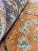 Load image into Gallery viewer, 8.1 x 10.0 Nice Quality Wool Agra Rug RUST BROWN #F-6519