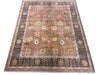 Load image into Gallery viewer, 8.1 x 10.0 Nice Quality Wool Agra Rug RUST BROWN #F-6519