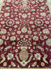 Load image into Gallery viewer, 8 x 10 Beautiful Quality Wool Handmade Rug BURGUNDY #F-6522