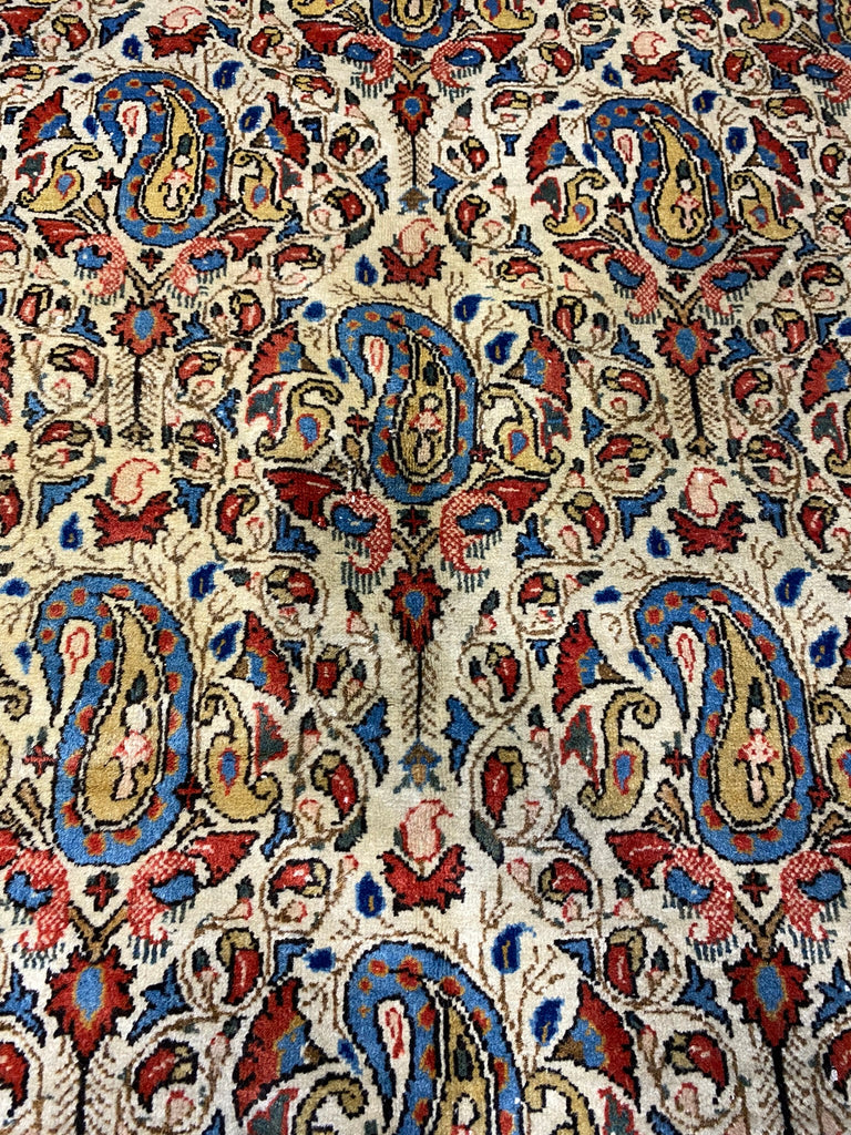 4.7 x 6.3 Authentic Antique Persian Feraghan Rug Paisely #F-6535