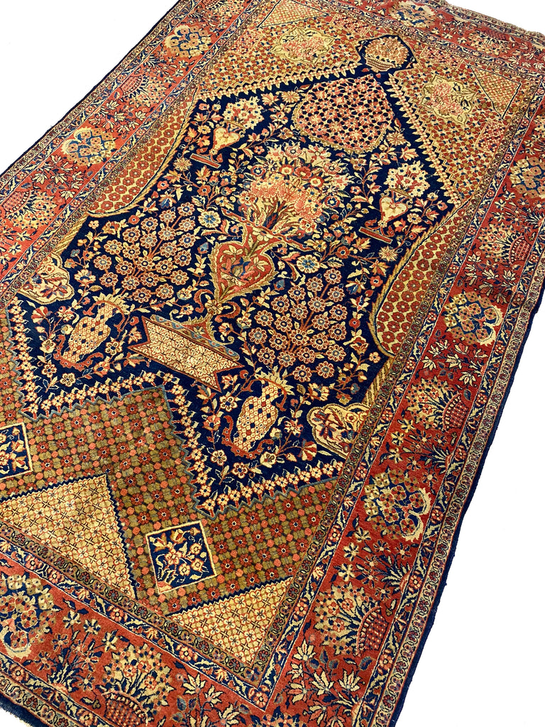 4' x 7' Authentic-Antique-Persian-Debir-Kashan-Rug.jpg