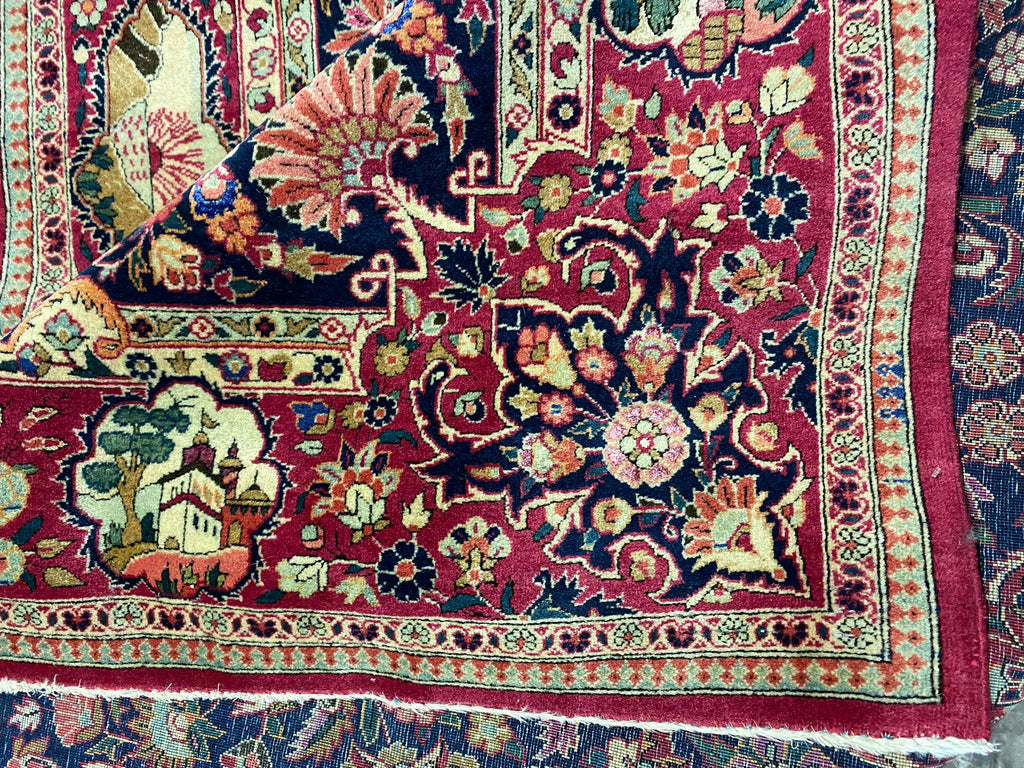 4' x 7' Authentic-Antique-Persian-Jozan-Rug.jpg