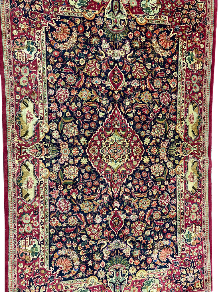 4' x 7' Authentic-Antique-Persian-Jozan-Rug.jpg
