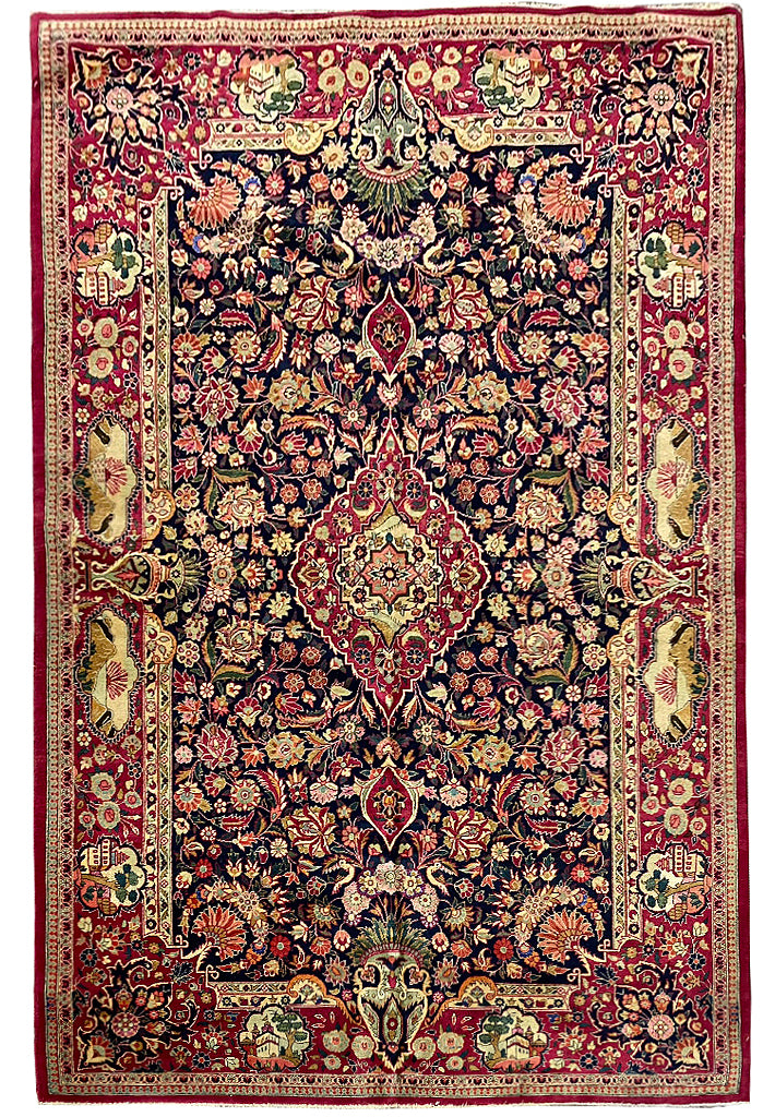 4' x 7' Authentic-Antique-Persian-Jozan-Rug.jpg