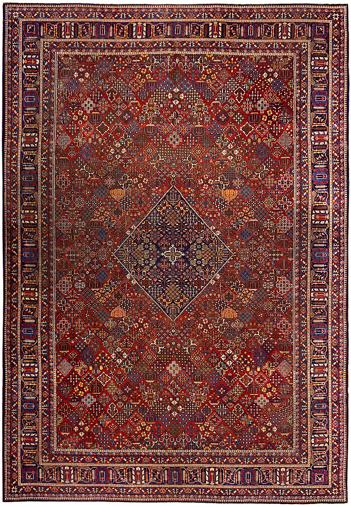 10' x 15' Authentic-Antique-Persian-Joshagan-Kashan-Large-Rug.jpg