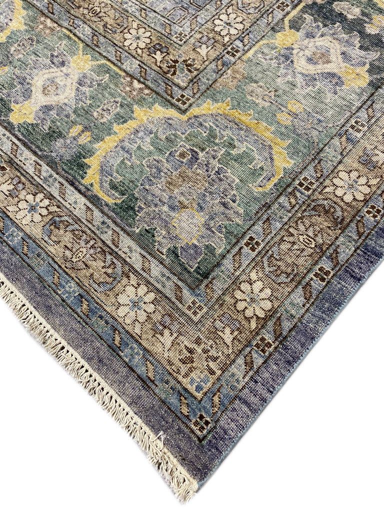 12 x 15 Amazing Decorative Handmade Oushak Large Rug GRAY BIRDS #F-6551