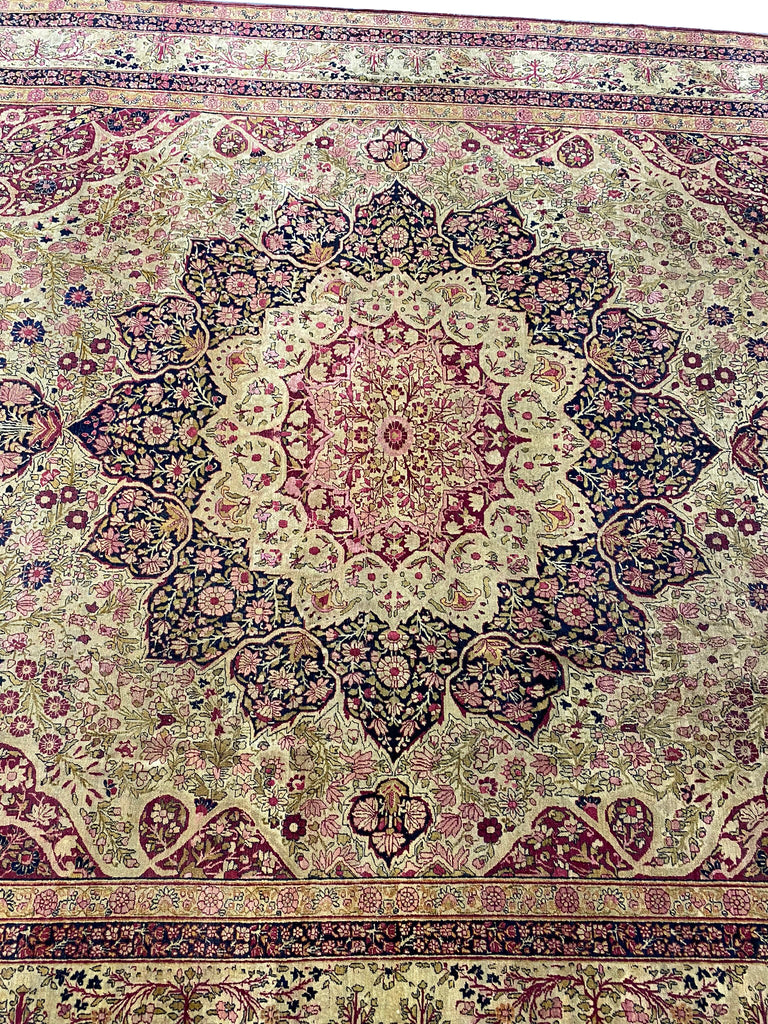 10 x 13.3 Authentic Antique Persian Kermanshah Rug #F-6553