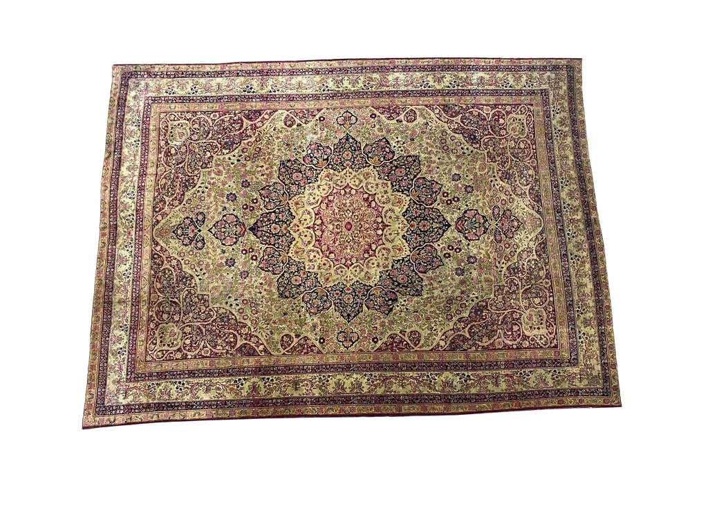 10 x 13.3 Authentic Antique Persian Kermanshah Rug #F-6553