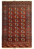 Load image into Gallery viewer, 5&#39; x 6&#39;-Antique-Persian-Bokhara-Rug.jpg
