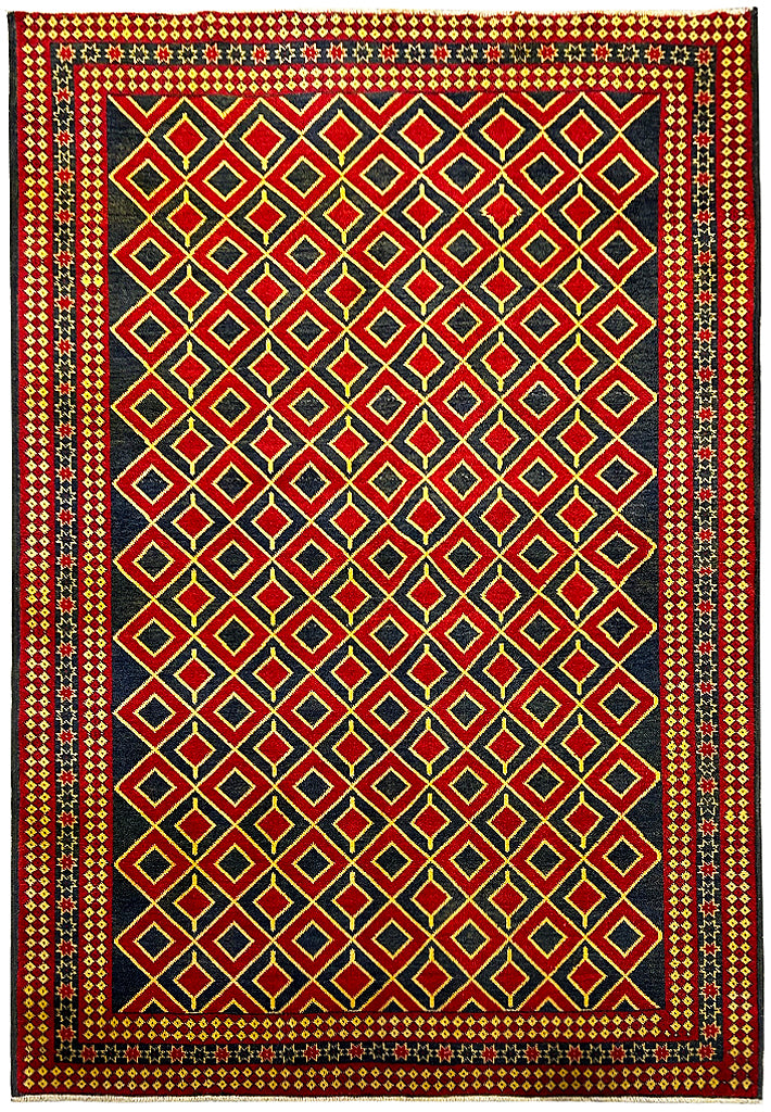 5.1 x 6.9 Traditional Handmade Baluchi Rug 76606