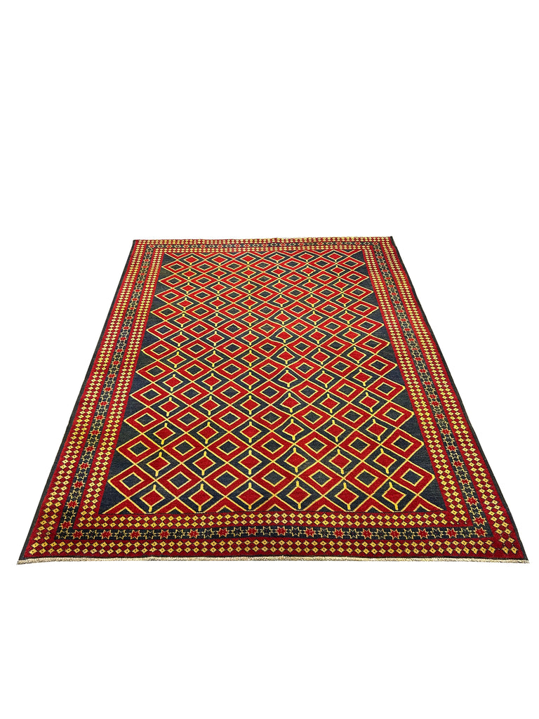 5.1 x 6.9 Traditional Handmade Baluchi Rug 76606