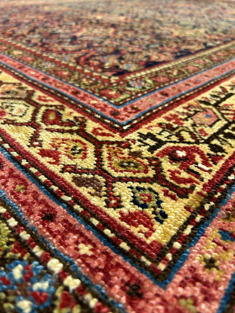 4' x 8' Semi-Antique-Persian-Malayer-Herati-Wide-Runner-Rug-1950's.jpg