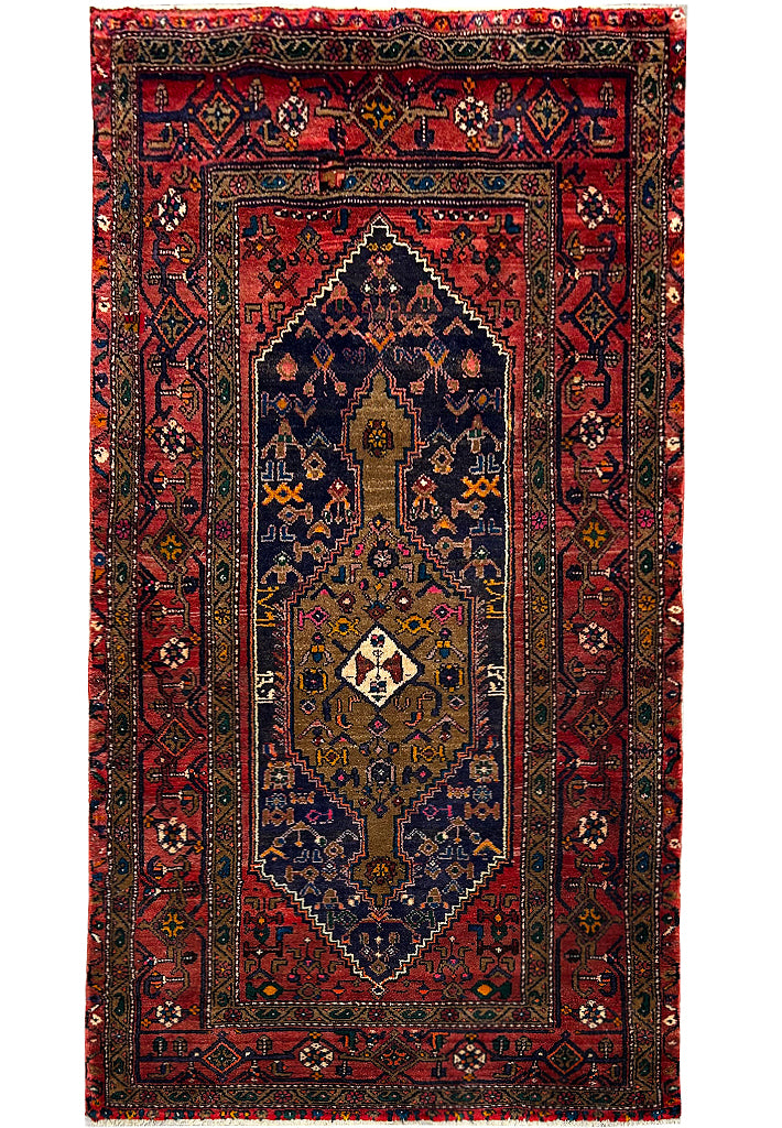 4' x 8' Persian-Tribal-Hamadan-Runner-Rug.jpg