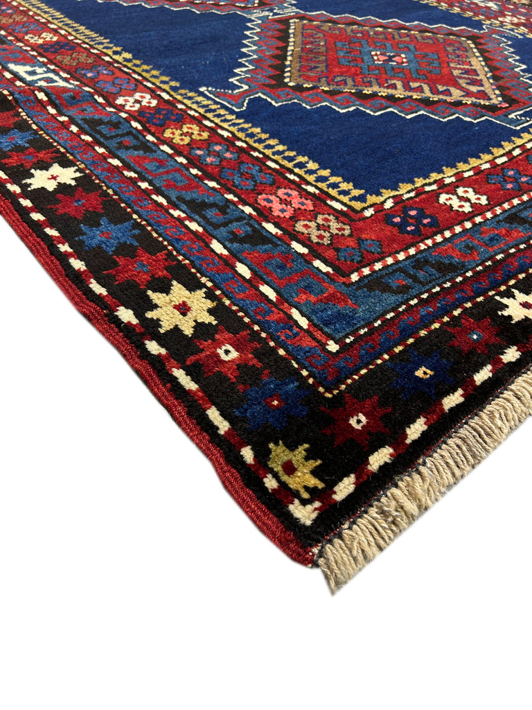 4' x 8' Antique-Aegean-Blue-Russian-Kazak-Runner-Rug.jpg