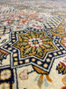 Load image into Gallery viewer, 5.5 x 8.5 Multi-Color Persian Tabriz IRANIAN SCRIPT Rug 13709
