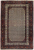 Load image into Gallery viewer, 4.6 x 5.10 Antique Persian Seneh Rug 8863