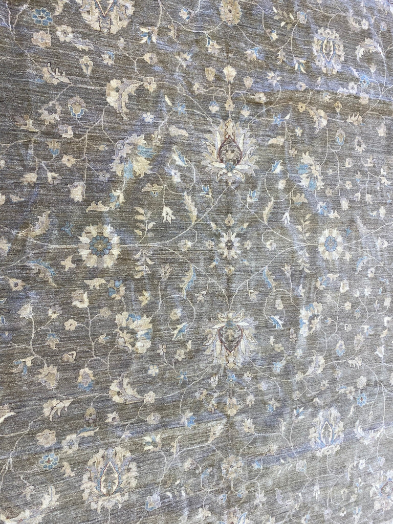 12' x 15' Green Large Chobi Peshawar Rug 15412