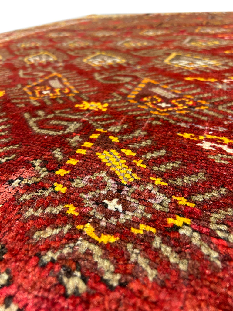 4.7 x 7' Traditional All Over Pattern Kazak Rug 9061