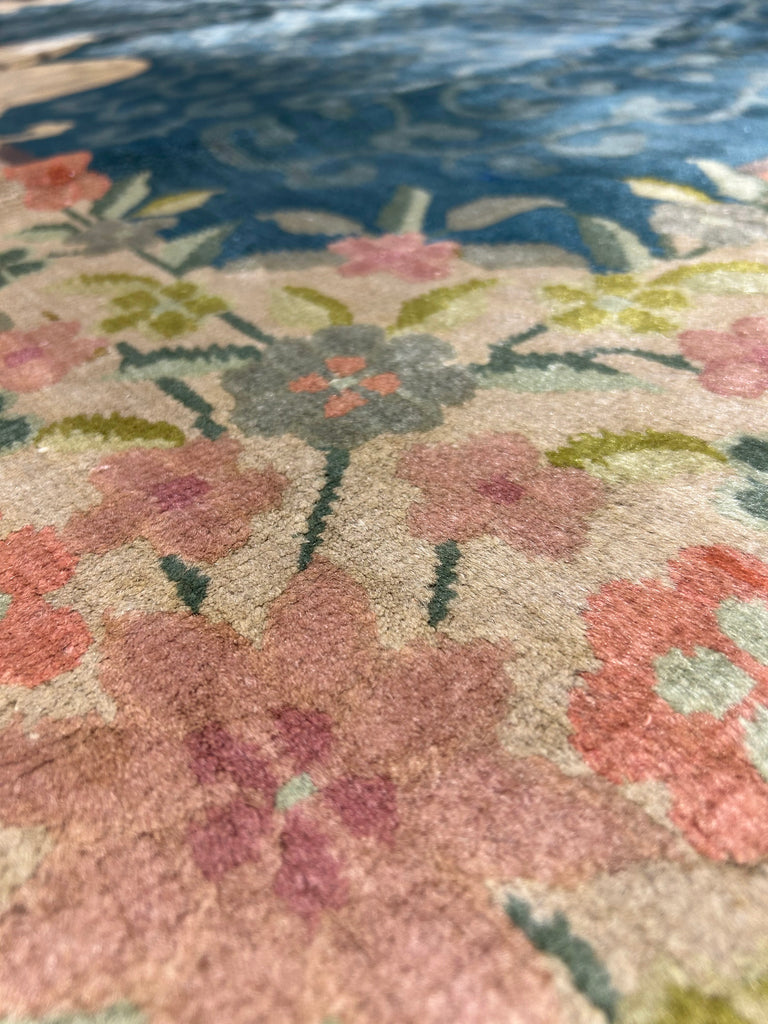 8.9 x 11' Semi Antique Chinese Peking Rug 25739B