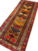 Load image into Gallery viewer, 4.6 x 11 Multi-Color Semi-Antique Persian Hamadan Runner Rug 74265