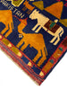 Load image into Gallery viewer, Luxurious-Handmade-Pictorial-Tribal-Rug.jpg