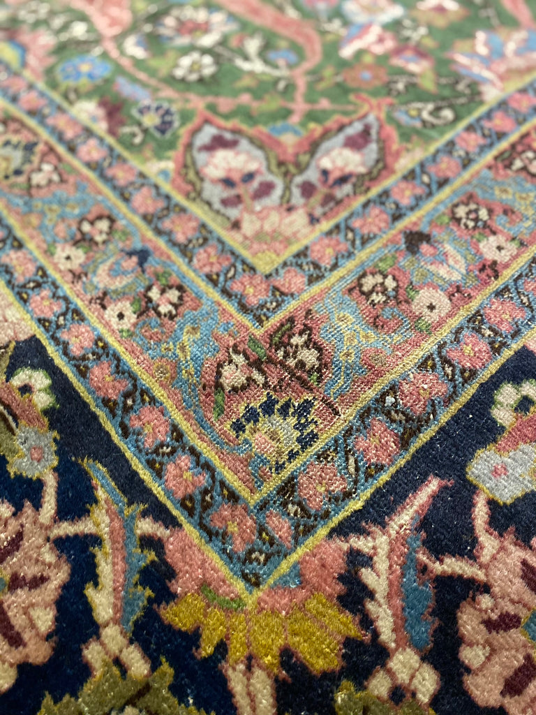 11.2 x 17.2 Large Antique Persian Tabriz Rug 23612