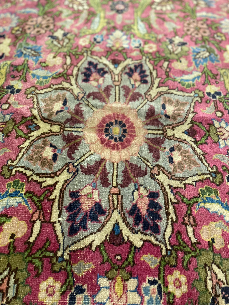 11.2 x 17.2 Large Antique Persian Tabriz Rug 23612