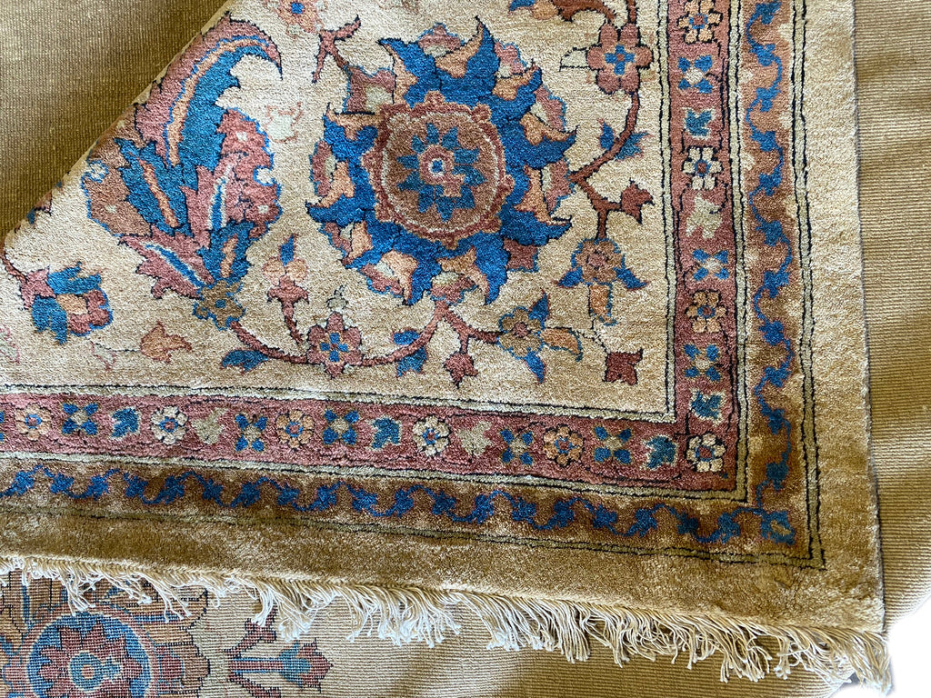 11.7 x 15.7 Unusual Antique Tabriz Rug Large Contemporary Pattern #Pix-1000