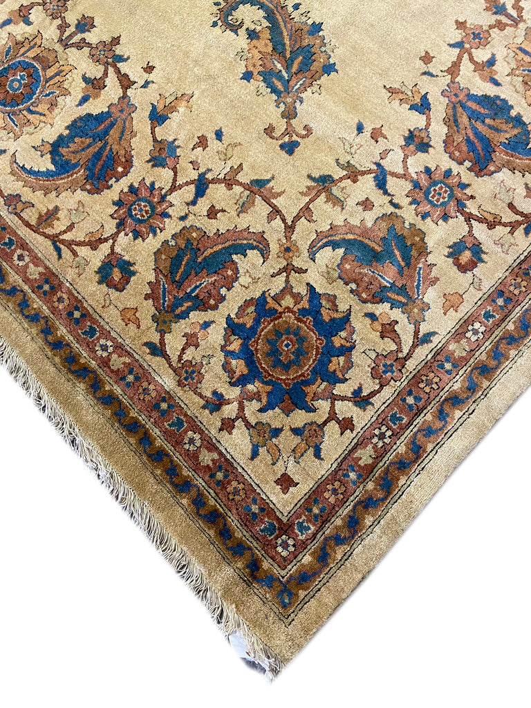 11.7 x 15.7 Unusual Antique Tabriz Rug Large Contemporary Pattern #Pix-1000