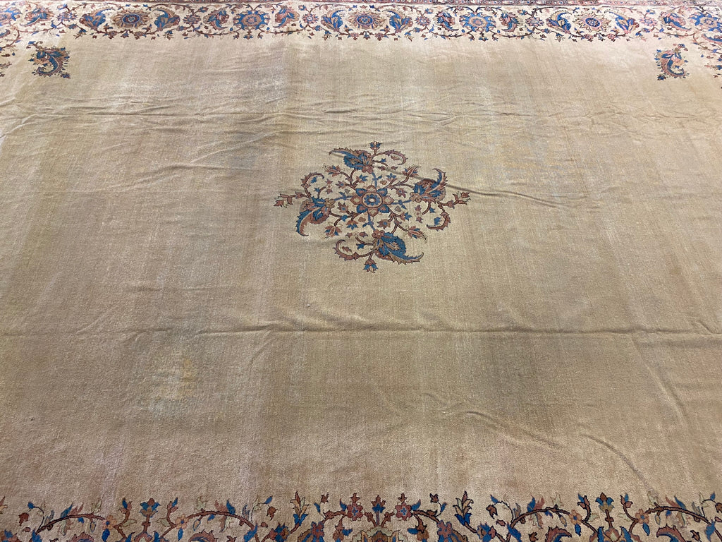 11.7 x 15.7 Unusual Antique Tabriz Rug Large Contemporary Pattern #Pix-1000