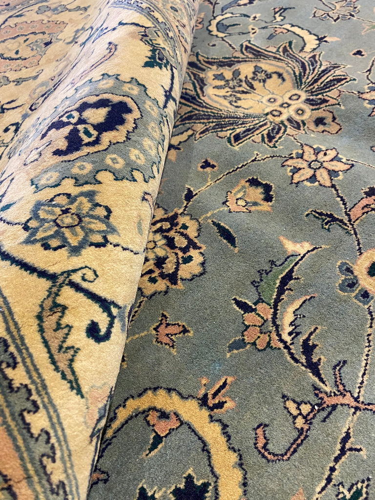 9' x 12' Signed Fine Quality Rug SLATE GRAY 18473