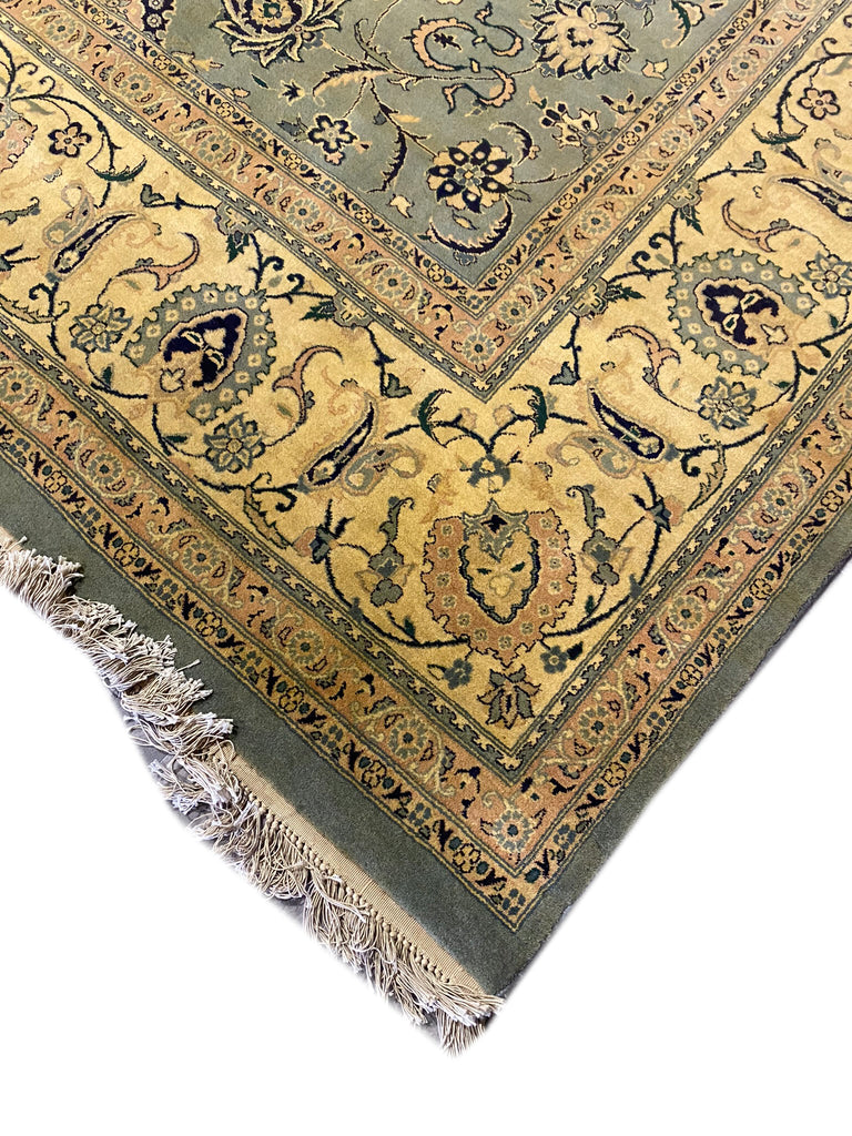 9' x 12' Signed Fine Quality Rug SLATE GRAY 18473