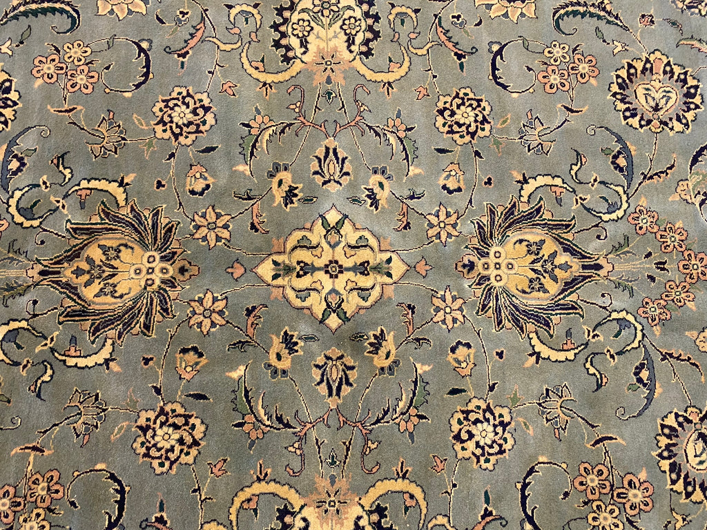 9' x 12' Signed Fine Quality Rug SLATE GRAY 18473