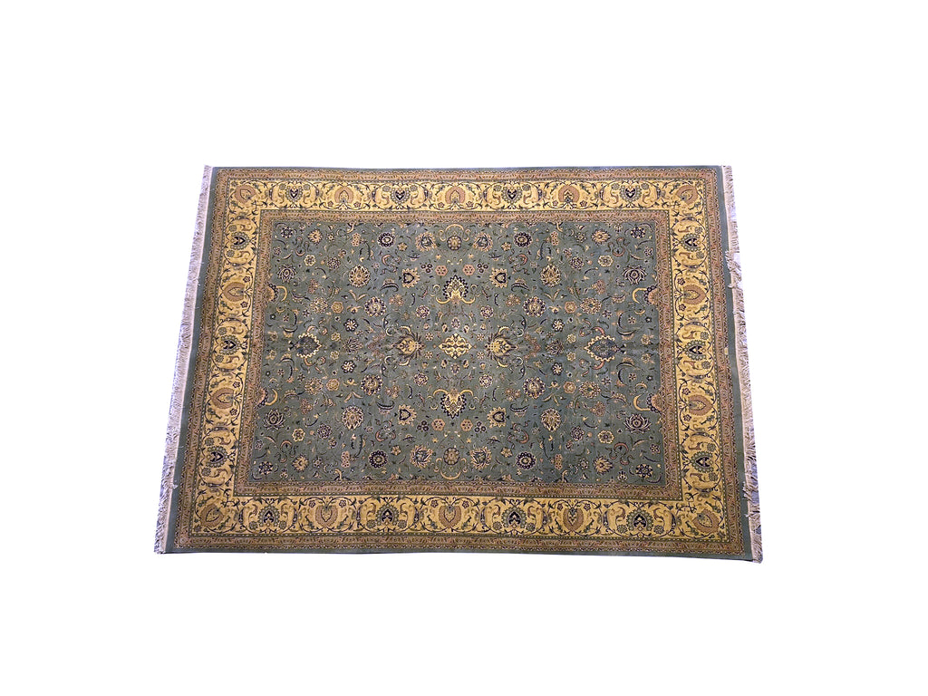 9' x 12' Signed Fine Quality Rug SLATE GRAY 18473