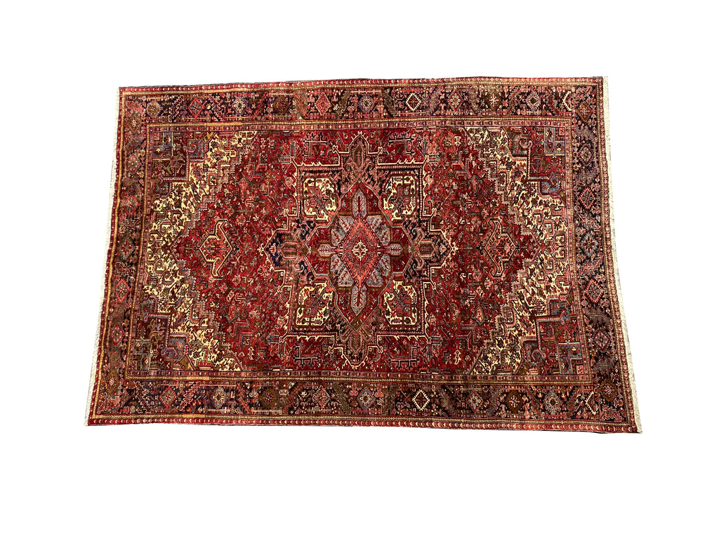 10.3 x 14.3 Persian Heriz Rug #PIX-11861