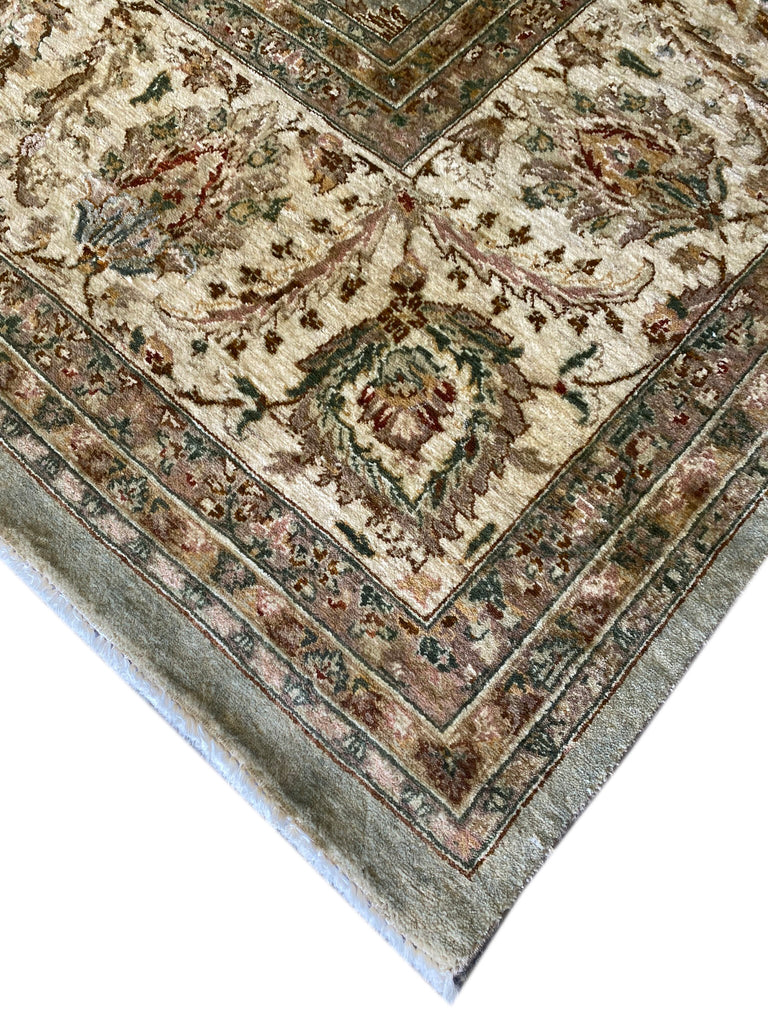 10 x 14 LIGHTS Colors Chobi Peshawar Ziglar Rug Natural Wool #F-6584