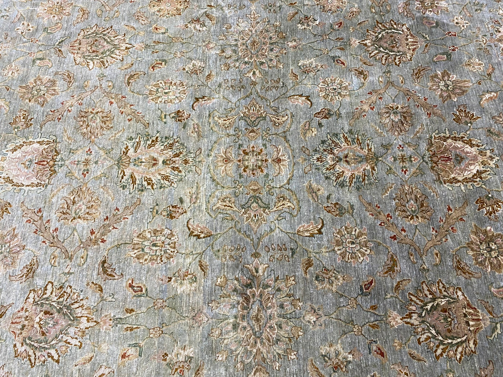 10 x 14 LIGHTS Colors Chobi Peshawar Ziglar Rug Natural Wool #F-6584