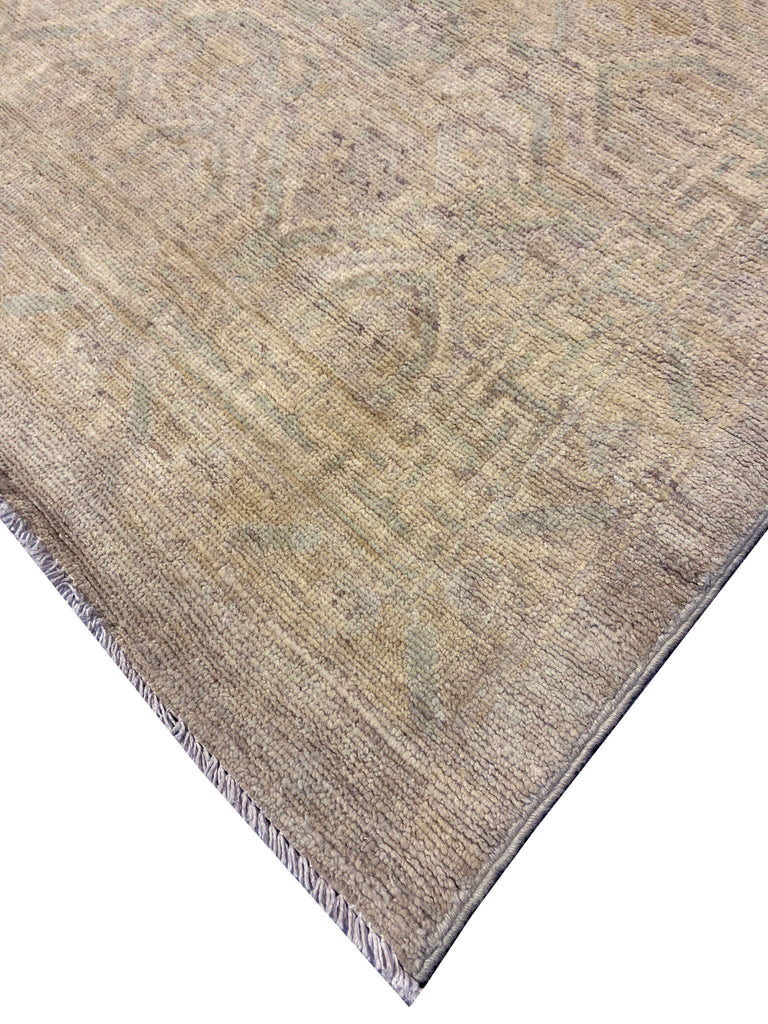 12.8 x 18.0 Neutral Pale Quality Zigler Chobi Peshawar Rug AMAZING CARPET #PIX-25170