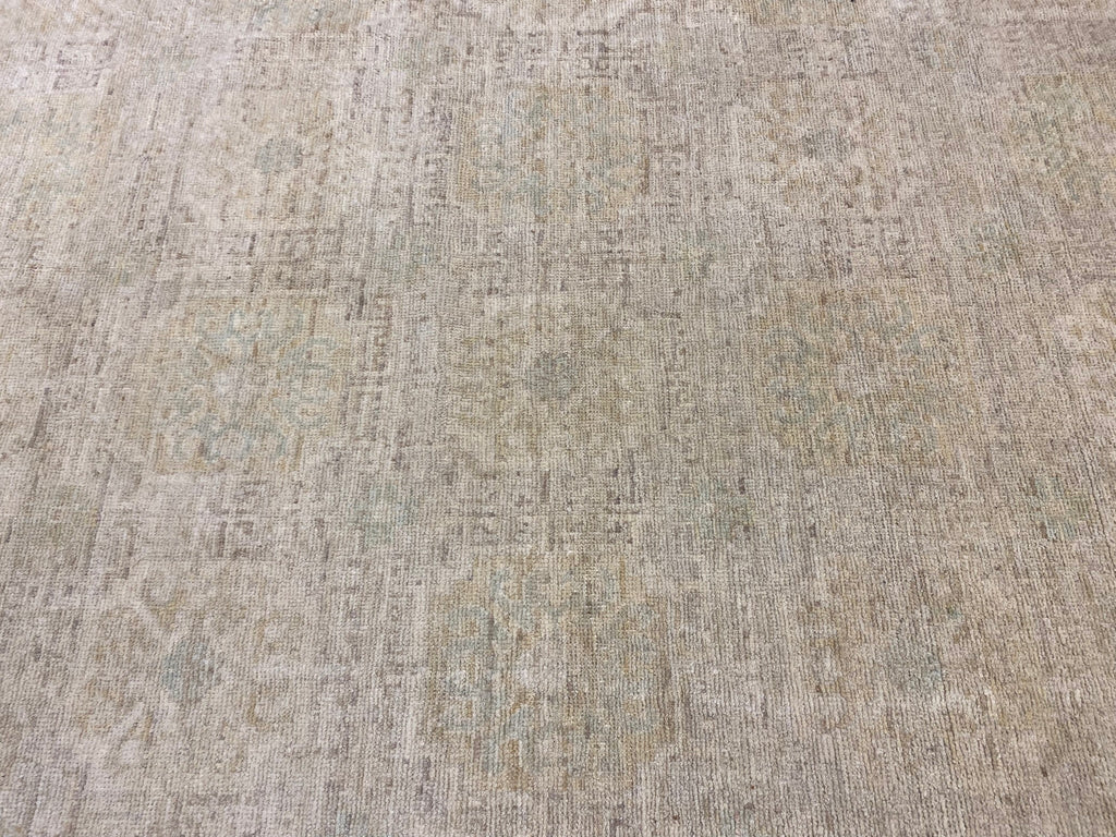12.8 x 18.0 Neutral Pale Quality Zigler Chobi Peshawar Rug AMAZING CARPET #PIX-25170