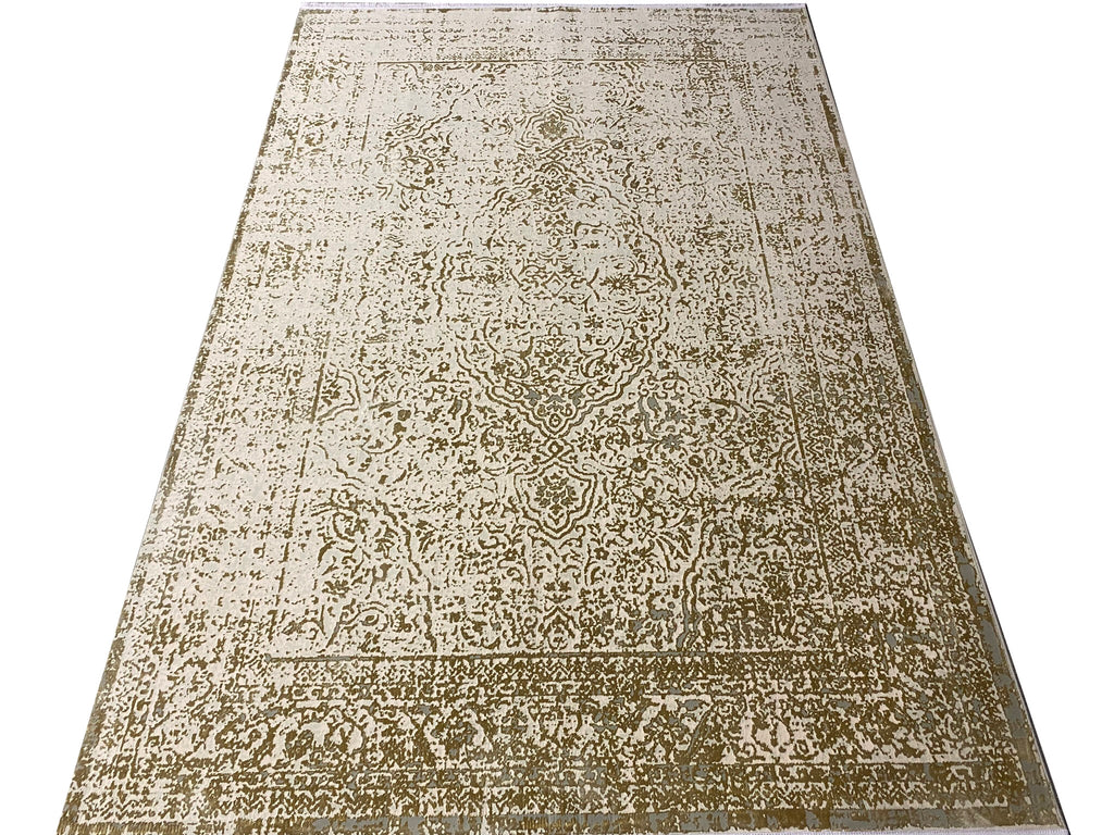 6.8 x 10 Contemporary Transitional Carpet #F-6589
