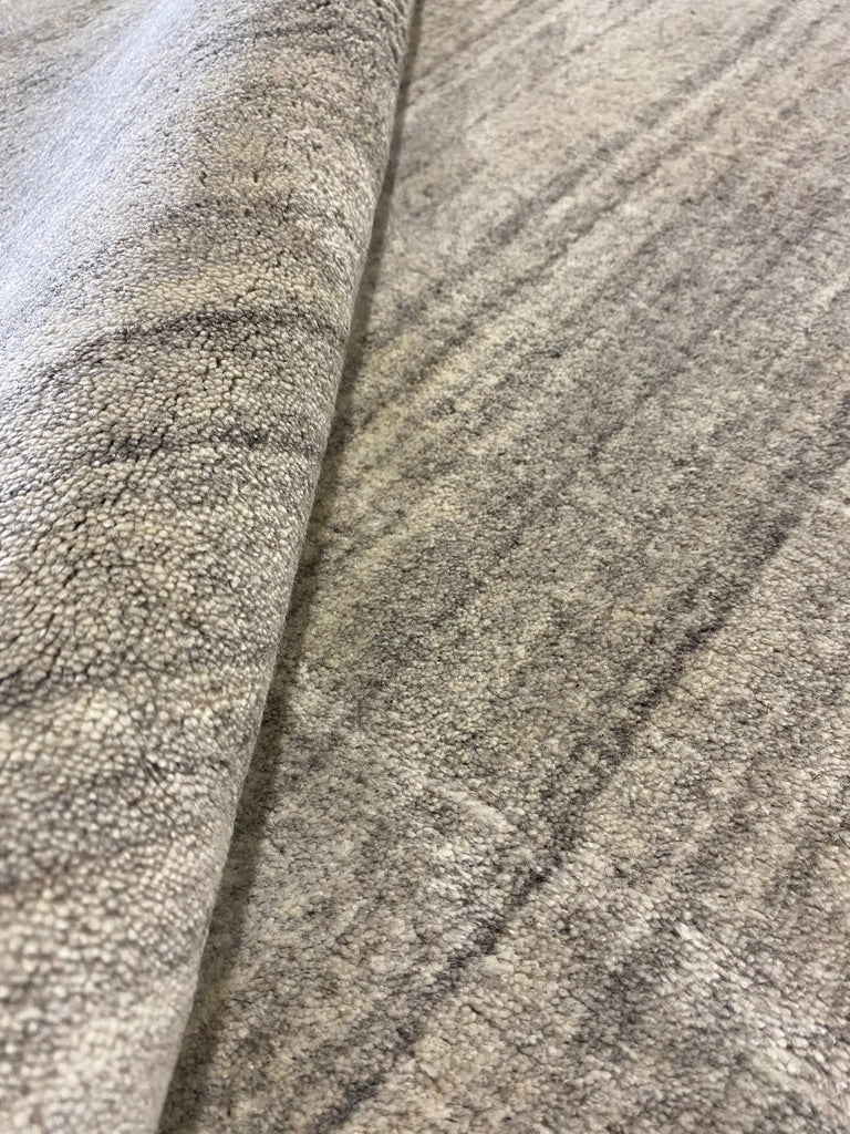 10 x 13.2 Natural Wool Handmade Contemporary GABBEH Rug MODERN #F-6592