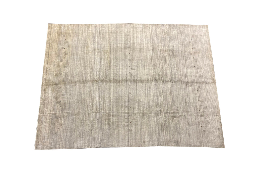 10 x 13.2 Natural Wool Handmade Contemporary GABBEH Rug MODERN #F-6592