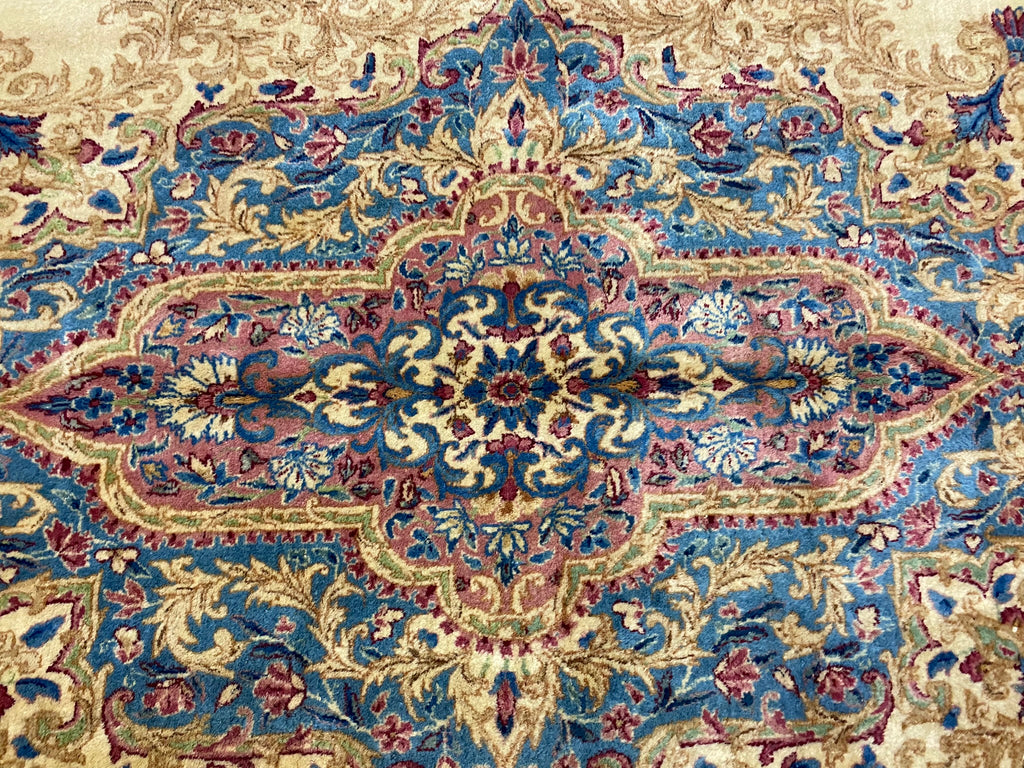 11.8 x 15.8 Authentic Persian Antique Kerman Large Rug #PIX-26609