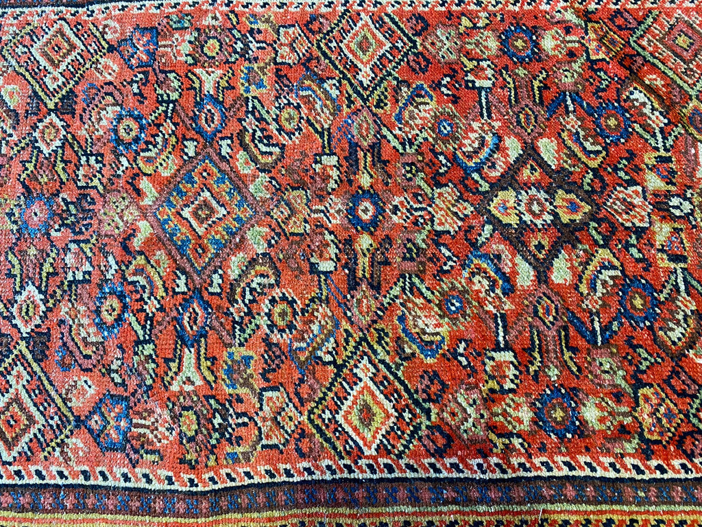 6.4 x 17.2 Antique Persian Tribal Rug Gallery Size #PIX-2348