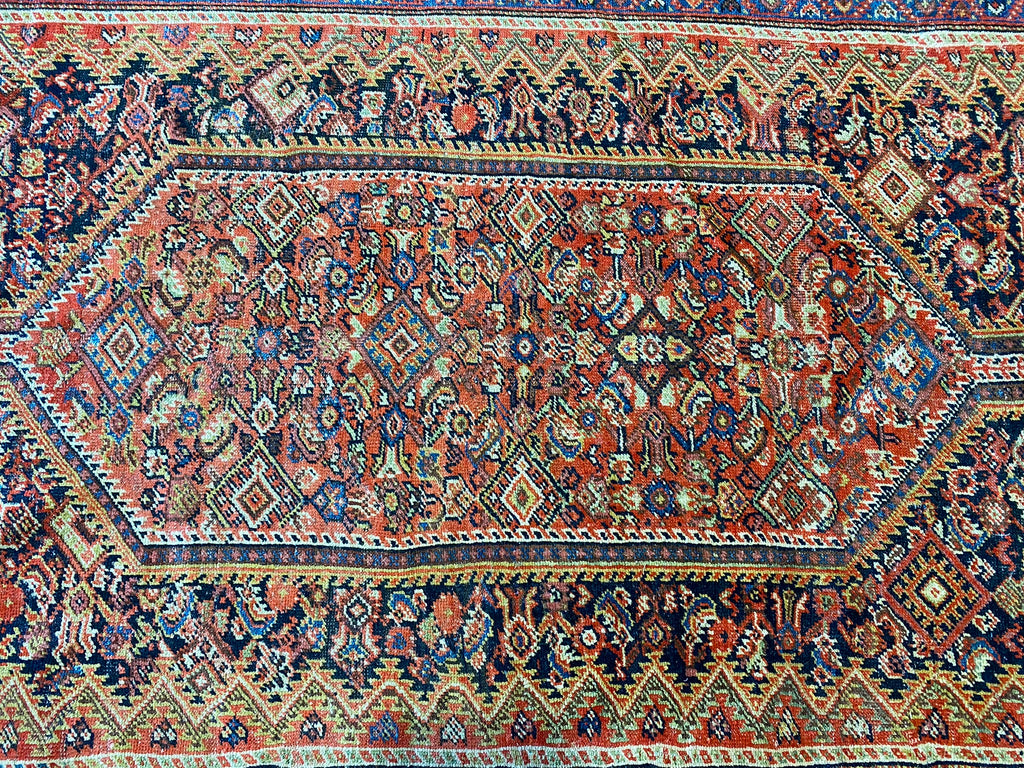6.4 x 17.2 Antique Persian Tribal Rug Gallery Size #PIX-2348