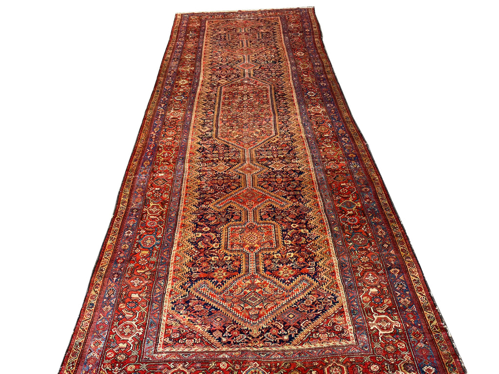 6.4 x 17.2 Antique Persian Tribal Rug Gallery Size #PIX-2348