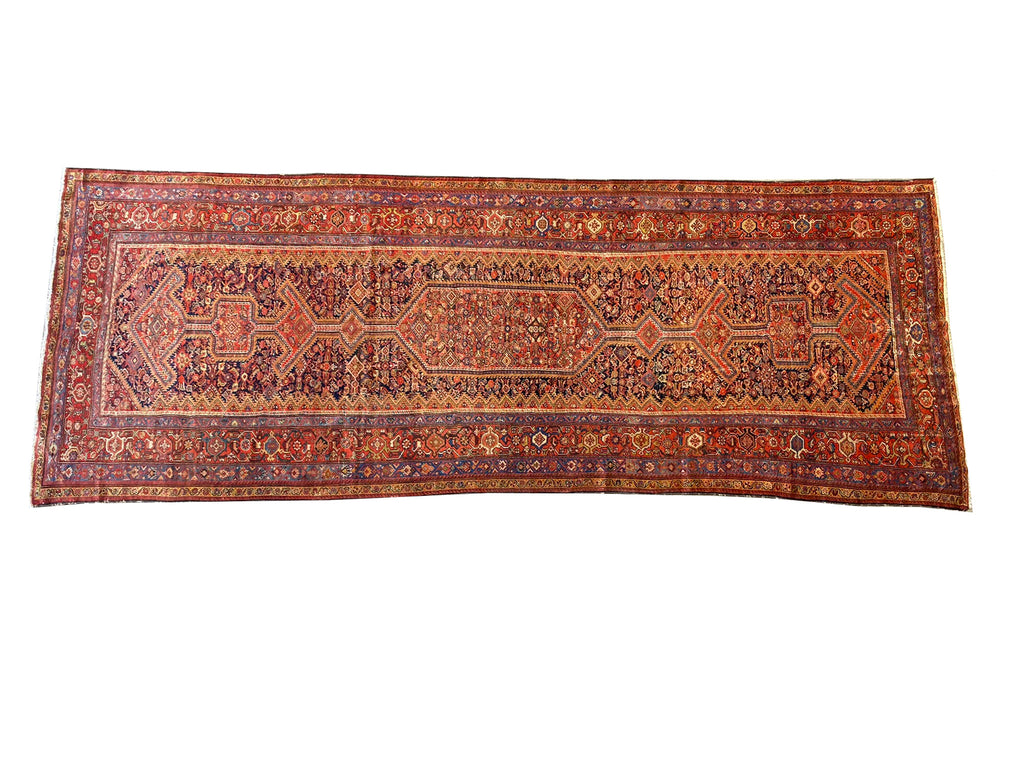 6.4 x 17.2 Antique Persian Tribal Rug Gallery Size #PIX-2348
