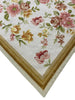Load image into Gallery viewer, 5.10 x 8.10 Needle Point Rug ENGLISH FLORAL GARDEN #F-6597
