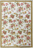 Load image into Gallery viewer, 5.10 x 8.10 Needle Point Rug ENGLISH FLORAL GARDEN #F-6597